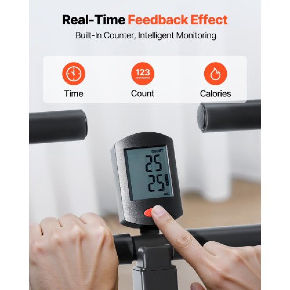 VEVOR Squat Machine, Deep Squat Rowing Machine για το σπίτι, Εύκολη ρύθμιση και αναδιπλούμενος εξοπλισμός γυμναστικής, Glute Trainer Machine με 3 ταινίες υψηλής αντοχής, Glutes & Leg Machine Workout Home, Μαύρο