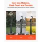 Αντλία VEVOR Well Hand Pitcher Pump, Max Lift 20 ft, Χειροκίνητη Αντλία Νερού από Αντίκες Χυτοσίδηρο με Βάση Ανύψωσης, NPT 1-1/4 σε σύνδεση, Εύκολη εγκατάσταση, για εξωτερικό κήπο, λίμνη, αυλή, αγρόκτημα, πράσινο