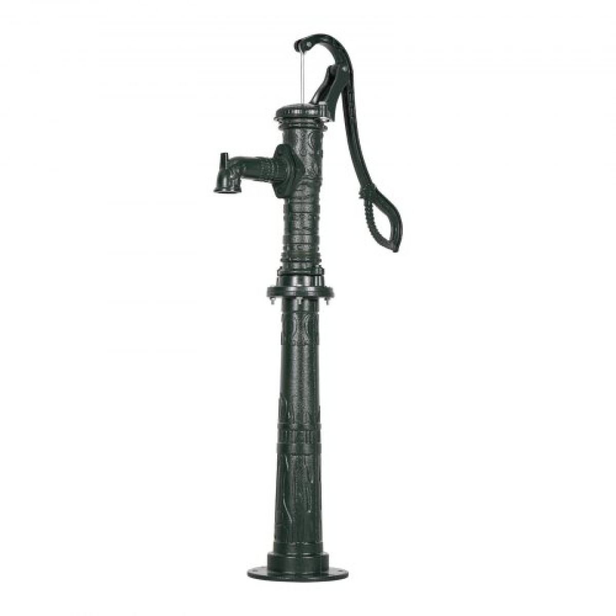 Αντλία VEVOR Well Hand Pitcher Pump, Max Lift 20 ft, Χειροκίνητη Αντλία Νερού από Αντίκες Χυτοσίδηρο με Βάση Ανύψωσης, NPT 1-1/4 σε σύνδεση, Εύκολη εγκατάσταση, για εξωτερικό κήπο, λίμνη, αυλή, αγρόκτημα, πράσινο