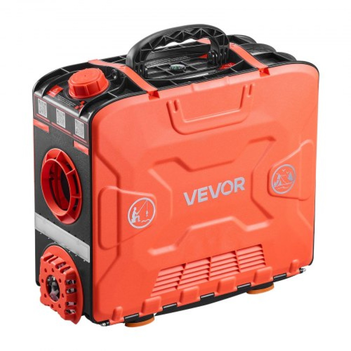VEVOR Diesel Heater, 5-8KW, DC 12V, All in One φορητός αερόθερμος ντίζελ με έλεγχο Bluetooth APP, τηλεχειριστήριο και οθόνη LCD, δεξαμενή καυσίμου 4,5 L για οχήματα, φορτηγά, RV, τροχόσπιτα και γκαράζ