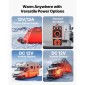 VEVOR Diesel Heater, 5-8KW, DC 12V, All in One φορητός αερόθερμος ντίζελ με έλεγχο Bluetooth APP, τηλεχειριστήριο και οθόνη LCD, δεξαμενή καυσίμου 4,5 L για οχήματα, φορτηγά, RV, τροχόσπιτα και γκαράζ
