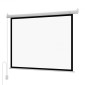 VEVOR Motorized Projector Screen, 1829 mm 4:3 1080 HD Electric Projection Screen, Wall Mounted Projection Dispaly Projector with Remote Control, Automatic Screen Movie for Family Home Office Theatre