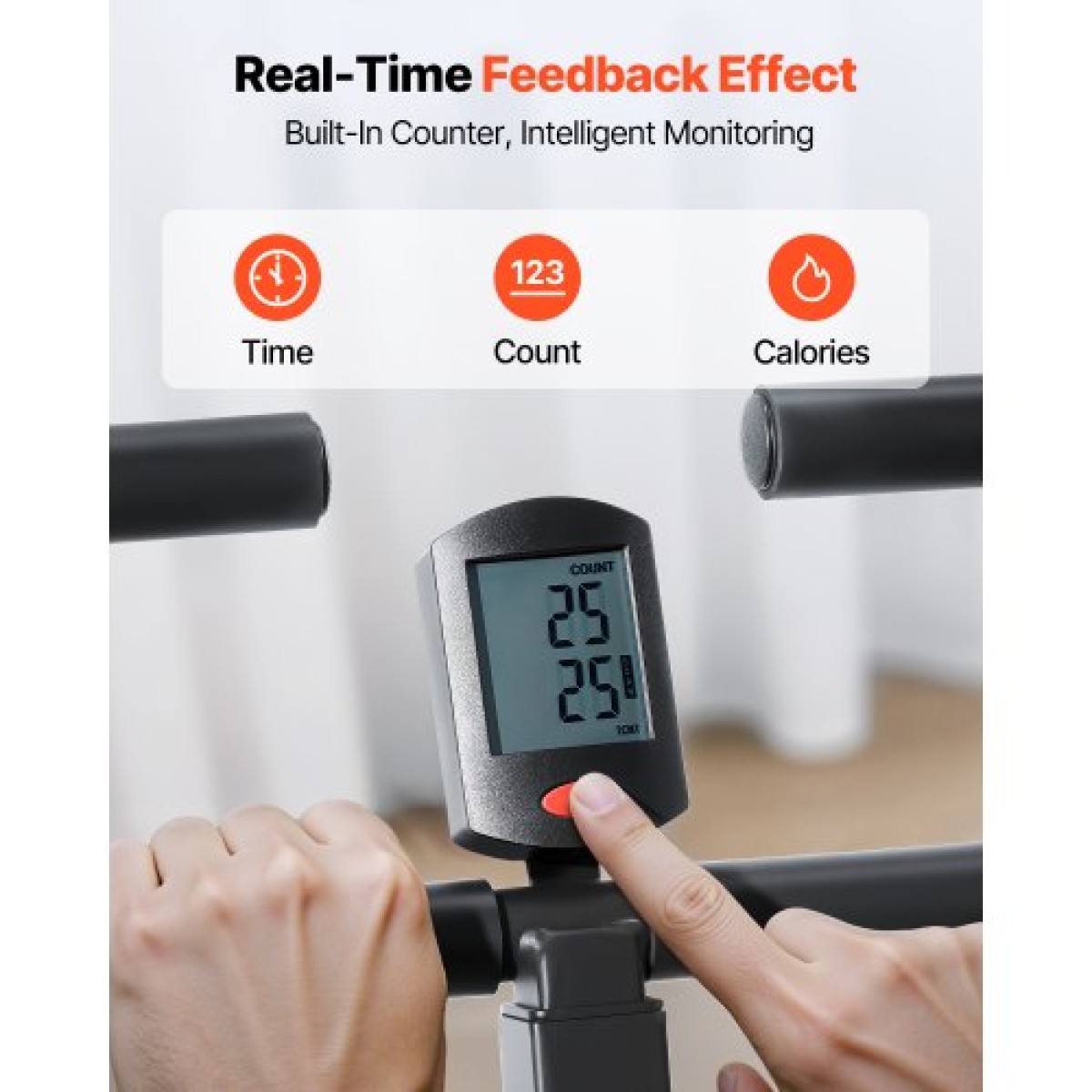VEVOR Squat Machine, Deep Squat Rowing Machine για το σπίτι, Εύκολη ρύθμιση & αναδιπλούμενος εξοπλισμός γυμναστικής, Glute Trainer Machine με 2 ζώνες υψηλής αντοχής, Glutes & Leg Machine Workout Home, Μαύρο