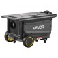 VEVOR Diesel Heater, 5-8KW, DC 12V/24V, All in One Portable Diesel Air Heater with Bluetooth APP Control, Remote Control and LCD Screen, Trolley Design, 5 L Fuel Rezer for Trucks, Vans, RVs, Campers