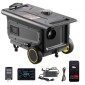 VEVOR Diesel Heater, 5-8KW, DC 12V/24V, All in One Portable Diesel Air Heater with Bluetooth APP Control, Remote Control and LCD Screen, Trolley Design, 5 L Fuel Rezer for Trucks, Vans, RVs, Campers