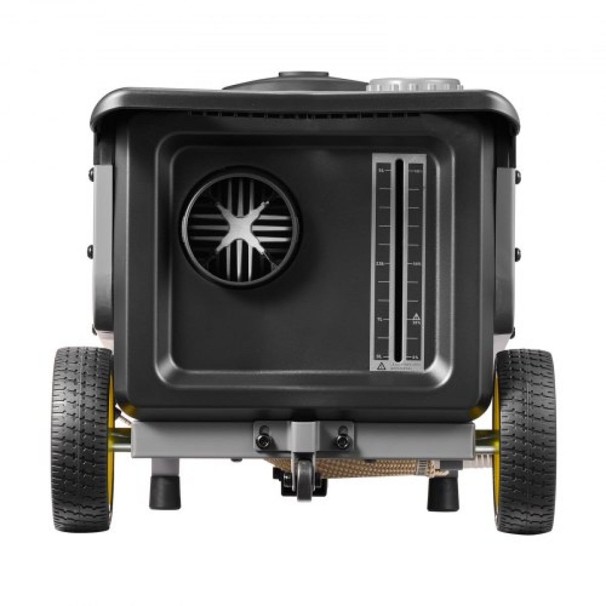 VEVOR Diesel Heater, 5-8KW, DC 12V/24V, All in One Portable Diesel Air Heater with Bluetooth APP Control, Remote Control and LCD Screen, Trolley Design, 5 L Fuel Rezer for Trucks, Vans, RVs, Campers