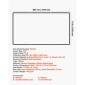 Οθόνη VEVOR Projector Screen 3048 mm 16:9 4K 1080 HD Projection Screen, Wall Mounted Projection Dispaly Projector με 8 άγκιστρα και ταινίες διπλής όψης, φορητός καμβάς Moive για Family Home Office Theatre
