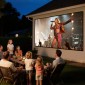 Οθόνη VEVOR Projector Screen 3048 mm 16:9 4K 1080 HD Projection Screen, Wall Mounted Projection Dispaly Projector με 8 άγκιστρα και ταινίες διπλής όψης, φορητός καμβάς Moive για Family Home Office Theatre