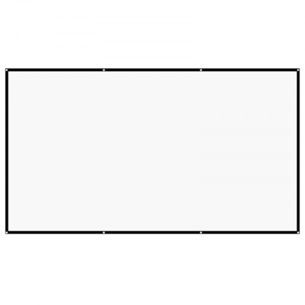 Οθόνη VEVOR Projector Screen 3048 mm 16:9 4K 1080 HD Projection Screen, Wall Mounted Projection Dispaly Projector με 8 άγκιστρα και ταινίες διπλής όψης, φορητός καμβάς Moive για Family Home Office Theatre