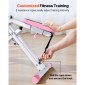 VEVOR Squat Machine, Deep Squat Rowing Machine για το σπίτι, Εύκολη ρύθμιση & αναδιπλούμενος εξοπλισμός γυμναστικής, Glute Trainer Machine με 3 ταινίες υψηλής αντοχής, Glutes & Leg Home Workout Machine, Λευκό