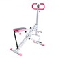 VEVOR Squat Machine, Deep Squat Rowing Machine για το σπίτι, Εύκολη ρύθμιση & αναδιπλούμενος εξοπλισμός γυμναστικής, Glute Trainer Machine με 3 ταινίες υψηλής αντοχής, Glutes & Leg Home Workout Machine, Λευκό