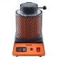 VEVOR Electric Melting Furnace, 1350W Electric Metting Furnace Kit, 2102℉/1150℃ Μηχανή τήξης μετάλλων με κεραμικό χωνευτήριο 3kg, κιτ τήξης χρυσού για κατασκευή κοσμημάτων, μεταλλικές ράβδοι, μεταλλικά εξαρτήματα