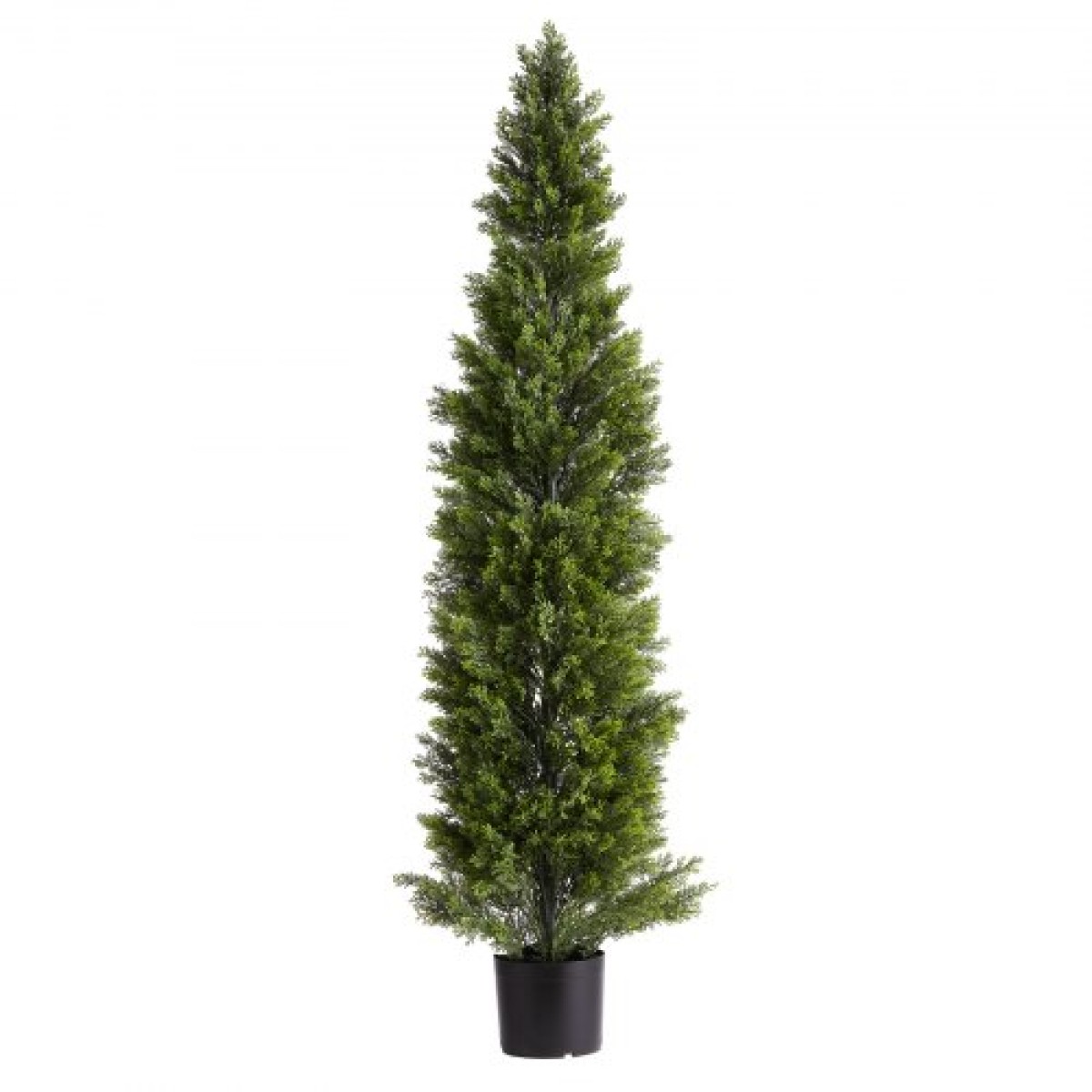 VEVOR Artificial Topiary Cedar Trees, 2 Set 1524mm Faux Pine Thumbs, Fake Silk Tree Look Real, Εύκολη συναρμολόγηση για διακόσμηση Μπροστινή βεράντα Εξωτερική βεράντα Κήπος Μπαλκόνι πίσω αυλή Εσωτερικό γραφείο