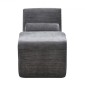VEVOR Yoga Chair Chaise, Εργονομική Καρέκλα Chaise Lounge για Yoga, Μοντέρνο Lounge χωρίς κόκαλα με καμπύλο αφρό Εσωτερικό για μασάζ, Stretching, Χαλάρωση, Άσκηση, Χρησιμοποιείται σε Σαλόνι, Υπνοδωμάτιο, Μπαλκόνι, Γκρι