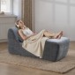VEVOR Yoga Chair Chaise, Εργονομική Καρέκλα Chaise Lounge για Yoga, Μοντέρνο Lounge χωρίς κόκαλα με καμπύλο αφρό Εσωτερικό για μασάζ, Stretching, Χαλάρωση, Άσκηση, Χρησιμοποιείται σε Σαλόνι, Υπνοδωμάτιο, Μπαλκόνι, Γκρι