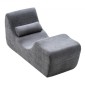 VEVOR Yoga Chair Chaise, Εργονομική Καρέκλα Chaise Lounge για Yoga, Μοντέρνο Lounge χωρίς κόκαλα με καμπύλο αφρό Εσωτερικό για μασάζ, Stretching, Χαλάρωση, Άσκηση, Χρησιμοποιείται σε Σαλόνι, Υπνοδωμάτιο, Μπαλκόνι, Γκρι