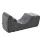 VEVOR Yoga Chair Chaise, Εργονομική Καρέκλα Chaise Lounge για Yoga, Μοντέρνο Lounge χωρίς κόκαλα με καμπύλο αφρό Εσωτερικό για μασάζ, Stretching, Χαλάρωση, Άσκηση, Χρησιμοποιείται σε Σαλόνι, Υπνοδωμάτιο, Μπαλκόνι, Γκρι