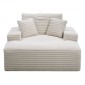 Καρέκλα VEVOR Chaise Lounge, 1380 mm Boneless Chaise Lounge Indoor, Μοντέρνα επικαλυμμένη υπερμεγέθη καρέκλα ανάγνωσης με μαξιλάρια & μπράτσα, καναπές, Βαθύς καναπές, καθιστικό για σαλόνι, υπνοδωμάτιο, μπεζ