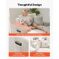 Καρέκλα VEVOR Chaise Lounge, 1380 mm Boneless Chaise Lounge Indoor, Μοντέρνα επικαλυμμένη υπερμεγέθη καρέκλα ανάγνωσης με μαξιλάρια & μπράτσα, καναπές, Βαθύς καναπές, καθιστικό για σαλόνι, υπνοδωμάτιο, μπεζ