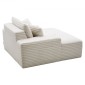 Καρέκλα VEVOR Chaise Lounge, 1380 mm Boneless Chaise Lounge Indoor, Μοντέρνα επικαλυμμένη υπερμεγέθη καρέκλα ανάγνωσης με μαξιλάρια & μπράτσα, καναπές, Βαθύς καναπές, καθιστικό για σαλόνι, υπνοδωμάτιο, μπεζ