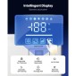Εμπορική παγομηχανή VEVOR - Κεφαλή, 250 kg/ημέρα, παγομηχανή από ανοξείδωτο χάλυβα με προγραμματισμένη παρασκευή πάγου, αυτοκαθαριζόμενο, ρυθμιζόμενο πάχος, ιδανική για εστιατόριο Bar Cafe Hotel - Μόνο για κεφαλή