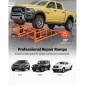 VEVOR Hydraulic Car Ramps, 2 PCS 5T 11000 lbs, 270-360 mm Lift Height, Heavy Duty Hydraulic Vehicle Ramps, Φορητοί ανελκυστήρες αυτοκινήτων για συντήρηση γκαράζ στο σπίτι και αλλαγές λαδιών, επισκευή αυτοκινήτων φορτηγών οχημάτων