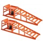 VEVOR Hydraulic Car Ramps, 2 PCS 5T 11000 lbs, 270-360 mm Lift Height, Heavy Duty Hydraulic Vehicle Ramps, Φορητοί ανελκυστήρες αυτοκινήτων για συντήρηση γκαράζ στο σπίτι και αλλαγές λαδιών, επισκευή αυτοκινήτων φορτηγών οχημάτων