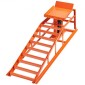 VEVOR Hydraulic Car Ramps, 2 PCS 5T 11000 lbs, 270-360 mm Lift Height, Heavy Duty Hydraulic Vehicle Ramps, Φορητοί ανελκυστήρες αυτοκινήτων για συντήρηση γκαράζ στο σπίτι και αλλαγές λαδιών, επισκευή αυτοκινήτων φορτηγών οχημάτων