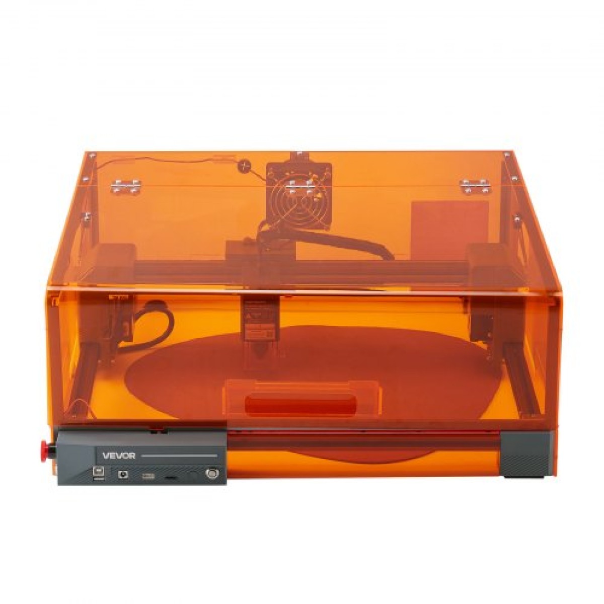 VEVOR Laser Engraver, 10W, Laser Engraving and Cutting Machine with Enclosure, Laser Cutter Engraver Machine, 300 x 300 mm Περιοχή εργασίας, 7000 mm/min, για Ξύλο, Δέρμα, Γυαλί, Ορισμένο Μέταλλο, Κλάση 1