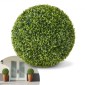 VEVOR Artificial Topiary Ball, 584mm Faux Boxwood Plant Balls, Fake Silk Tree Look Real, Εύκολη συναρμολόγηση για διακόσμηση Μπροστινή βεράντα Εξωτερική βεράντα Κήπος Μπαλκόνι πίσω αυλή και γάμος σε εσωτερικό σπίτι, πράσινο