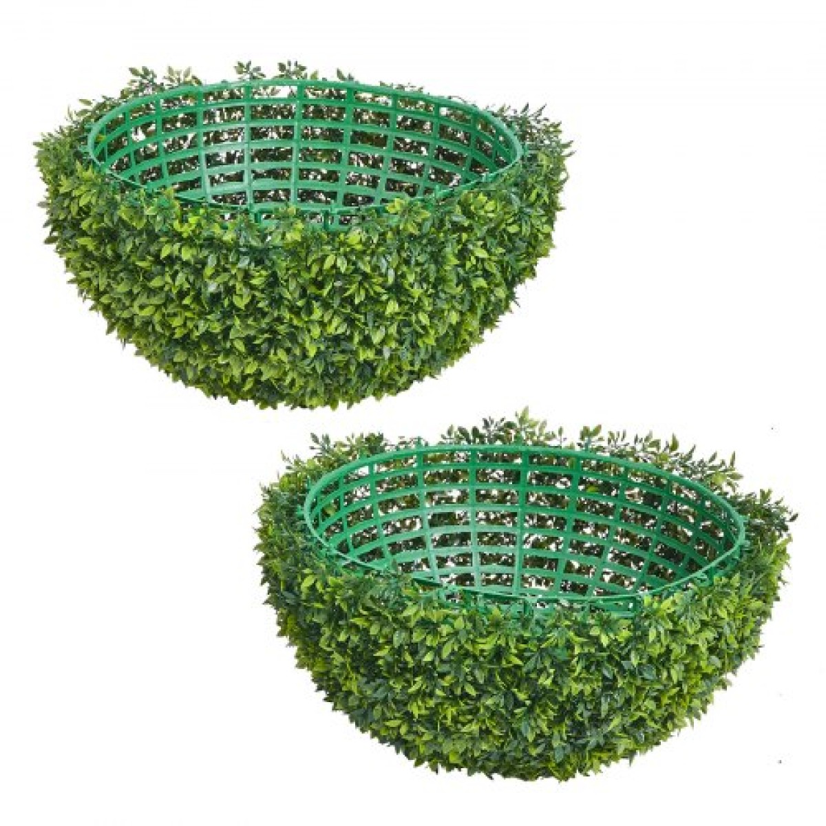 VEVOR Artificial Topiary Ball, 584mm Faux Boxwood Plant Balls, Fake Silk Tree Look Real, Εύκολη συναρμολόγηση για διακόσμηση Μπροστινή βεράντα Εξωτερική βεράντα Κήπος Μπαλκόνι πίσω αυλή και γάμος σε εσωτερικό σπίτι, πράσινο