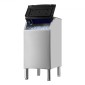 VEVOR Commercial Ice Maker Storage Doll, 136 KG Capacity Ice-Kan, Inox Steel Commercial Ice Storage Bill με Ρυθμιζόμενα Αντιολισθητικά Λαστιχένια Πόδια, Κατάλληλος για Εστιατόρια ξενοδοχεία και καταστήματα ποτών
