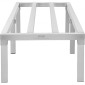 Σχάρα αλουμινίου VEVOR Dunnage, 60" x 20" Εμπορική σχάρα φαγητού, 12" εκτός δαπέδου, 1800 lbs Χωρητικότητα ράφι αποθήκευσης αλουμινίου ολοσυγκόλλησης, για αποθήκευση σε εστιατόρια, κουζίνες, γκαράζ και οχήματα