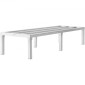 Σχάρα αλουμινίου VEVOR Dunnage, 60" x 20" Εμπορική σχάρα φαγητού, 12" εκτός δαπέδου, 1800 lbs Χωρητικότητα ράφι αποθήκευσης αλουμινίου ολοσυγκόλλησης, για αποθήκευση σε εστιατόρια, κουζίνες, γκαράζ και οχήματα