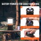 Φανάρι κάμπινγκ VEVOR LED, All-in-one, 1000LM, Φωτισμός 360°, 4 λειτουργίες φωτισμού, Φως με μπαταρία, Εξωτερικός ισχυρός φακός, Κατασκευασμένος για το τελευταίο φως, Ιδανικός για πεζοπορία Ψάρεμα Επισκευές διακοπών