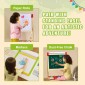 Σετ αξεσουάρ VEVOR Easel, 32 ΤΕΜ. Kid's Art Easel Painting Kit που περιλαμβάνει κιμωλίες, μαρκαδόρους στεγνώματος & ρολά χαρτιού, σετ προμηθειών για όρθιο καβαλέτο τέχνης, αξεσουάρ ζωγραφικής για νήπια αγόρια και κορίτσια