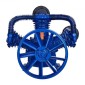 Κεφαλή αντλίας αεροσυμπιεστή VEVOR, 10HP 17,5CFM @ 90PSI, κεφαλή εμβόλου αντλίας αεροσυμπιεστή με λιπαντικό λιπαντικό 3 κυλίνδρων, Αντικατάσταση αντλίας αεροσυμπιεστή από χυτοσίδηρο τύπου V διπλού σταδίου με Max.Πίεση 185 PSI