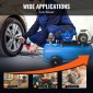 Κεφαλή αντλίας αεροσυμπιεστή VEVOR, 10HP 17,5CFM @ 90PSI, κεφαλή εμβόλου αντλίας αεροσυμπιεστή με λιπαντικό λιπαντικό 3 κυλίνδρων, Αντικατάσταση αντλίας αεροσυμπιεστή από χυτοσίδηρο τύπου V διπλού σταδίου με Max.Πίεση 185 PSI