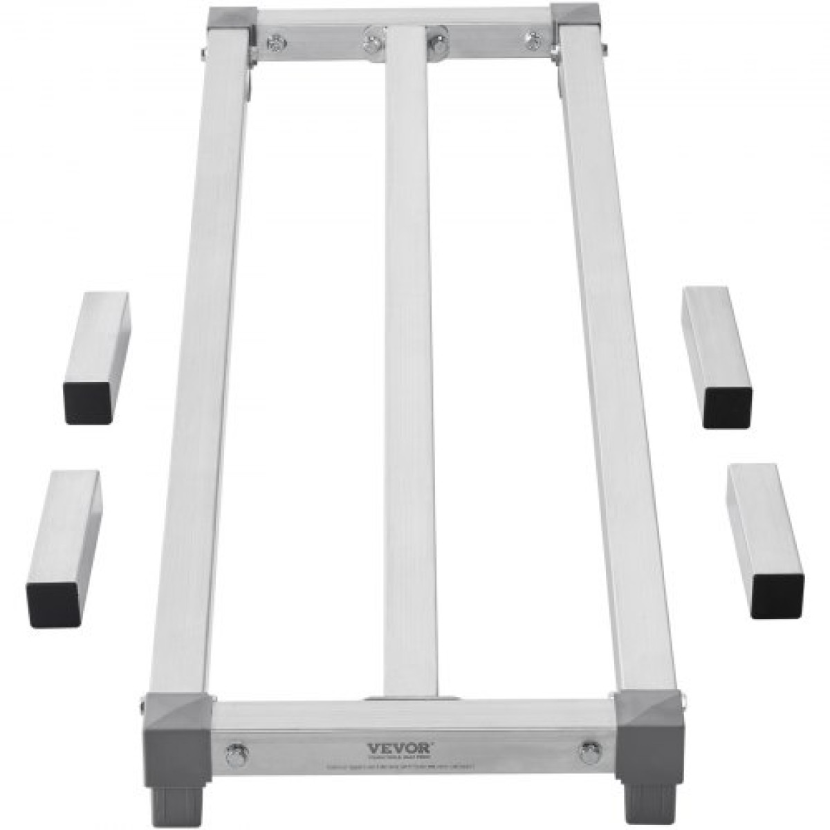 Σχάρα αλουμινίου VEVOR Dunnage, 48" x 14" Εμπορική σχάρα φαγητού, 8" εκτός δαπέδου, 1000 lbs Χωρητικότητα ράφι αποθήκευσης αλουμινίου με ολοσυγκόλληση, για αποθήκευση σε εστιατόρια, κουζίνες, γκαράζ και οχήματα