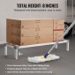Σχάρα αλουμινίου VEVOR Dunnage, 48" x 14" Εμπορική σχάρα φαγητού, 8" εκτός δαπέδου, 1000 lbs Χωρητικότητα ράφι αποθήκευσης αλουμινίου με ολοσυγκόλληση, για αποθήκευση σε εστιατόρια, κουζίνες, γκαράζ και οχήματα