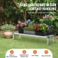 Σχάρα αλουμινίου VEVOR Dunnage, 48" x 14" Εμπορική σχάρα φαγητού, 8" εκτός δαπέδου, 1000 lbs Χωρητικότητα ράφι αποθήκευσης αλουμινίου με ολοσυγκόλληση, για αποθήκευση σε εστιατόρια, κουζίνες, γκαράζ και οχήματα