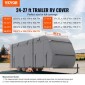 VEVOR Trailer Travel RV Cover 731,5-823 cm Κάλυμμα Camper Class A Non-woven Fabric