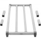 Σχάρα αλουμινίου VEVOR Dunnage, 48" x 20" Εμπορική σχάρα φαγητού, 8" εκτός δαπέδου, 1000 lbs Σχάρα αποθήκευσης αλουμινίου ολοσυγκολλημένης χωρητικότητας, για αποθήκευση σε εστιατόρια, κουζίνες, γκαράζ και οχήματα