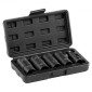 VEVOR Lug Nut Impact Socket Set, 1/2 inch Drive Metric και SAE 6-Point Flip Socket Socket, 4 Total Lug Nut Sizes, CR-MO Steel Socket Socket Set with Storage Case and Extension Bar, για Αυτόματη επισκευή
