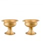 VEVOR 10PCS 16cm/6,3” Ψηλό Βάζο Γάμου με Λουλούδια, Μεταλλικό Κέντρο Γάμου, Χρυσή φλοράλ διάταξη Βάση προβολής για τραπέζια Δείπνο γάμου, Διακόσμηση γενεθλίων τελετής επετείου