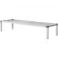Σχάρα αλουμινίου VEVOR Dunnage, 60" x 20" Εμπορική σχάρα φαγητού, 12" εκτός δαπέδου, 1000 lbs Χωρητικότητα ράφι αποθήκευσης αλουμινίου με ολοσυγκόλληση, για αποθήκευση σε εστιατόρια, κουζίνες, γκαράζ και οχήματα