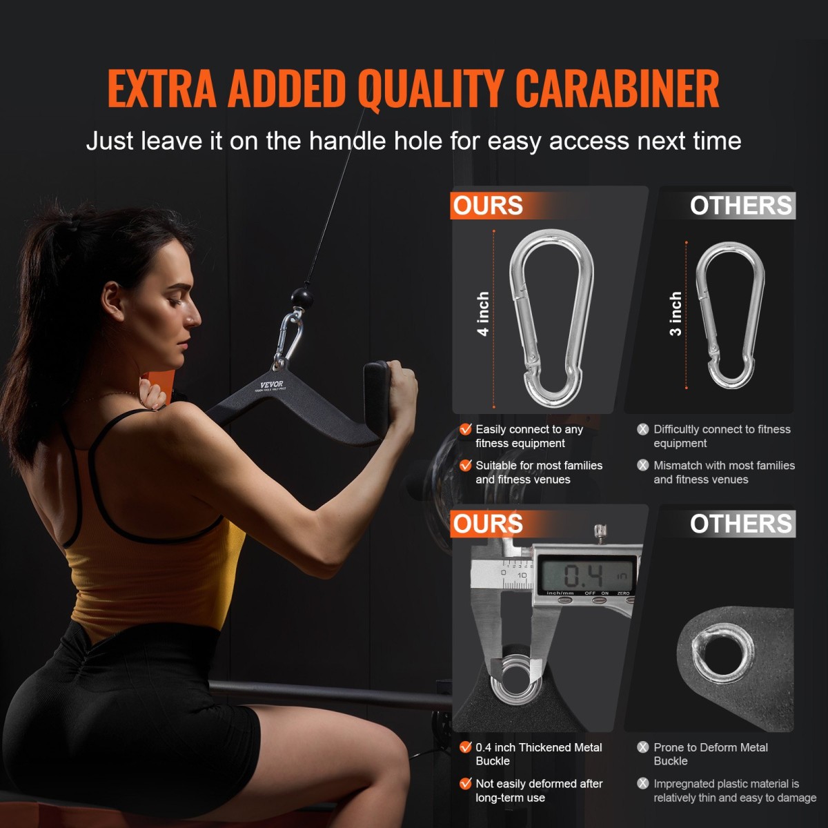 Εξάρτημα VEVOR LAT Pulldown Attachment, Εξάρτημα V-bar Κωπηλατικής μηχανής καλωδίου, Pulldown Bar Tricep, Προπόνηση δύναμης πλάτης Λαβή με λαστιχένια επένδυση, Bicep Curl Tricep Lat Pulldown Bar για γυμναστική στο σπίτι