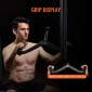 Εξάρτημα VEVOR LAT Pulldown Attachment, Εξάρτημα V-bar Κωπηλατικής μηχανής καλωδίου, Pulldown Bar Tricep, Προπόνηση δύναμης πλάτης Λαβή με λαστιχένια επένδυση, Bicep Curl Tricep Lat Pulldown Bar για γυμναστική στο σπίτι