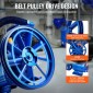 Κεφαλή αντλίας αεροσυμπιεστή VEVOR, 5,5HP 5,75CFM @ 90PSI, Κεφαλή εμβόλου αντλίας αέρα συμπιεστή με λιπαντικό διπλού κυλίνδρου, Αντικατάσταση αντλίας αεροσυμπιεστή από χυτοσίδηρο τύπου V διπλού σταδίου με Max.Πίεση 185 PSI