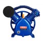 Κεφαλή αντλίας αεροσυμπιεστή VEVOR, 5,5HP 5,75CFM @ 90PSI, Κεφαλή εμβόλου αντλίας αέρα συμπιεστή με λιπαντικό διπλού κυλίνδρου, Αντικατάσταση αντλίας αεροσυμπιεστή από χυτοσίδηρο τύπου V διπλού σταδίου με Max.Πίεση 185 PSI